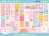 Playful Rainbow Instagram Templates