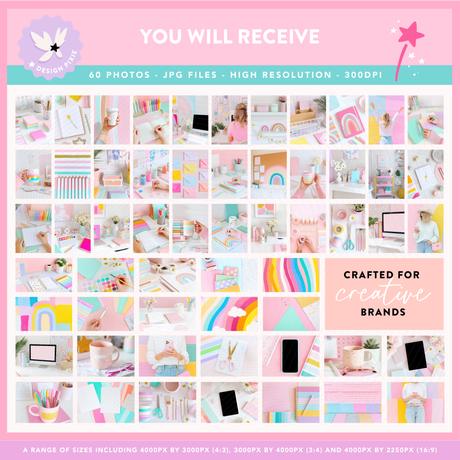 Playful Rainbow Stock Photos