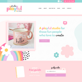 Playful Wix Template - Design Pixie