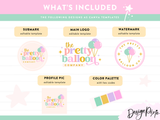 Pretty Balloon Logo Design