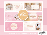 Pretty Boho Shopify Banner Templates