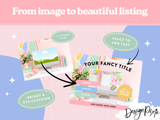 Bright Creative Workspace Mockup