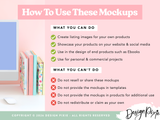Bright Creative Workspace Mockup
