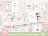 Pretty Feminine Instagram Templates