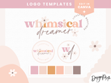 Whimsical Dreamer Logo Template - Design Pixie