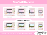Pastel iMac Mockup