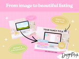 Pastel iMac Mockup