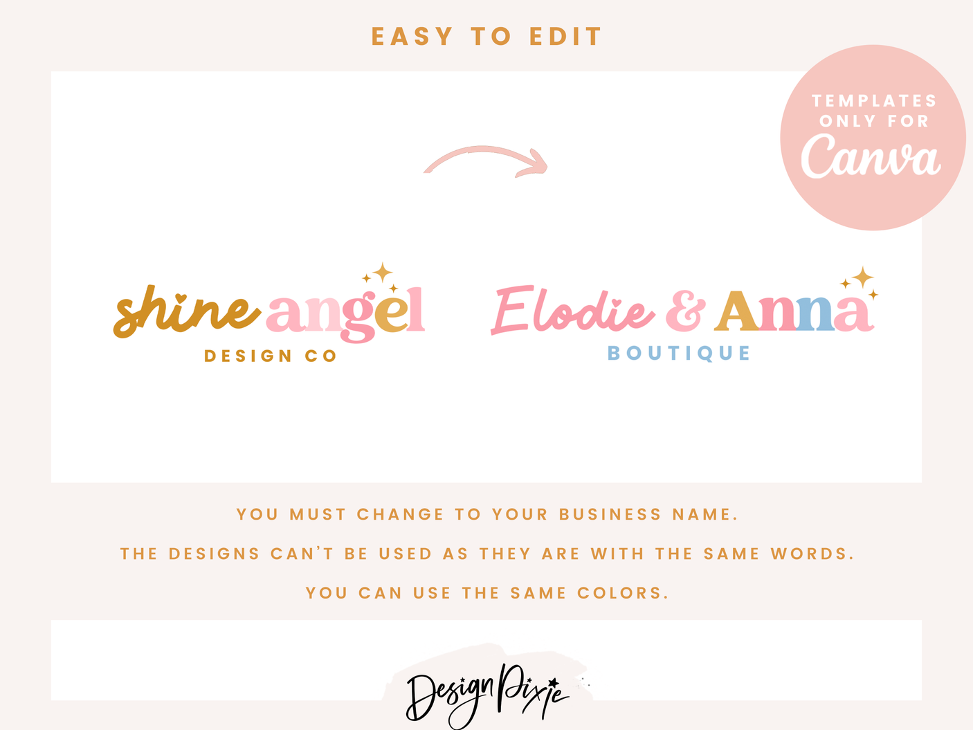 Shine Angel Logo Template - Design Pixie