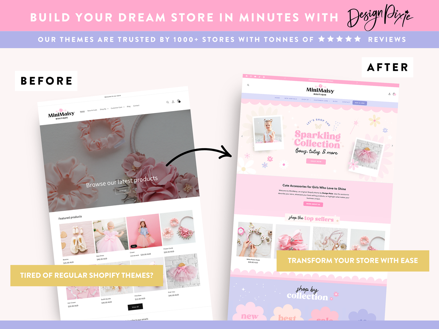 Girly Pink Boutique Shopify Theme