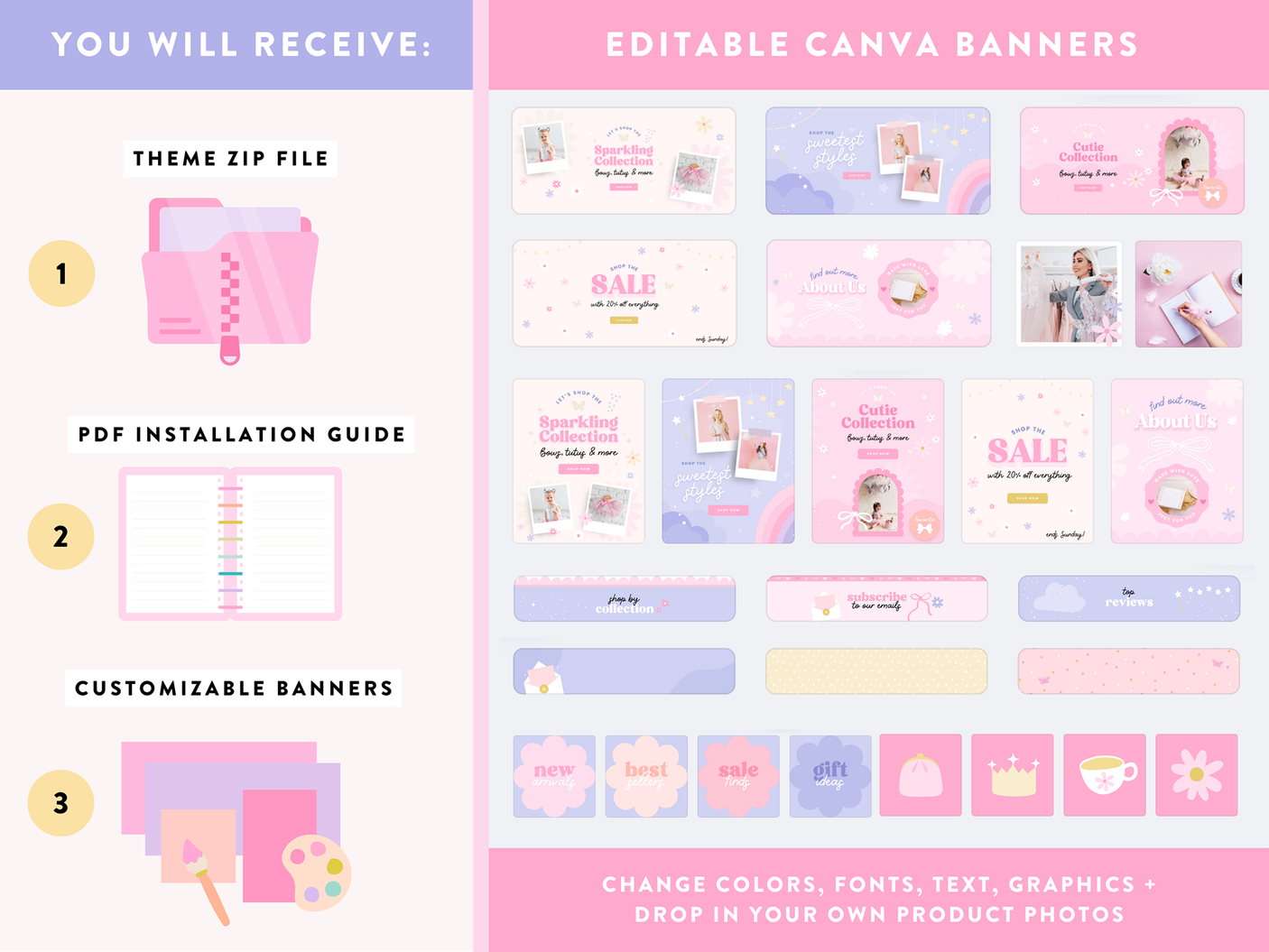 Girly Pink Boutique Shopify Theme