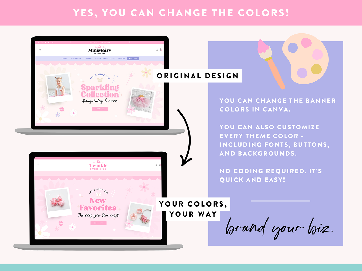 Girly Pink Boutique Shopify Theme