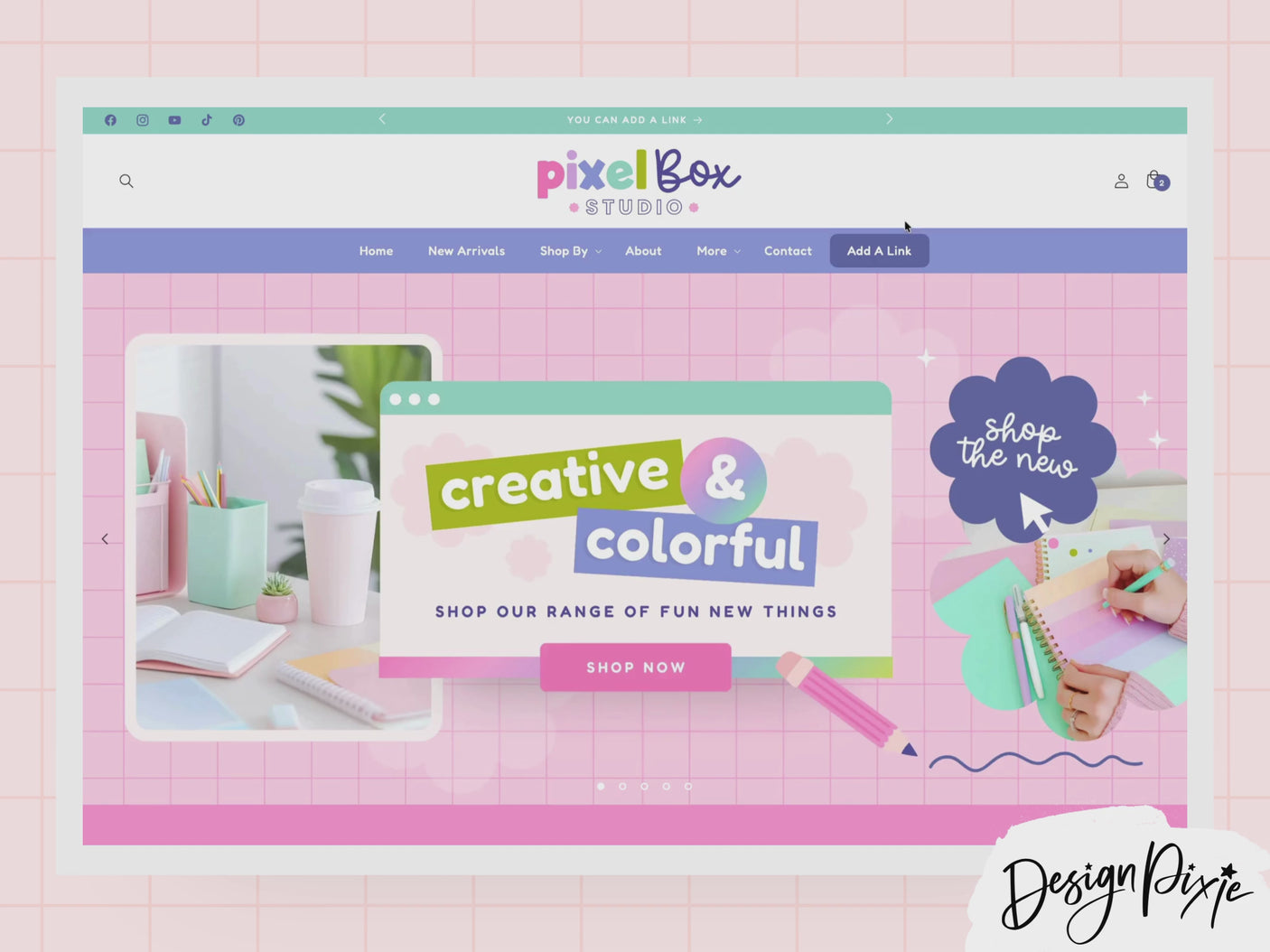 Pixel Box Shopify Theme