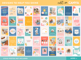 Bright Kids Instagram Templates Canva