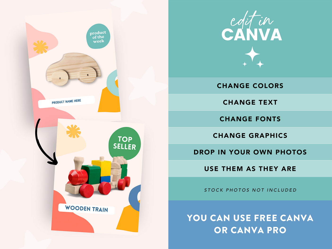 Bright Kids Instagram Templates Canva