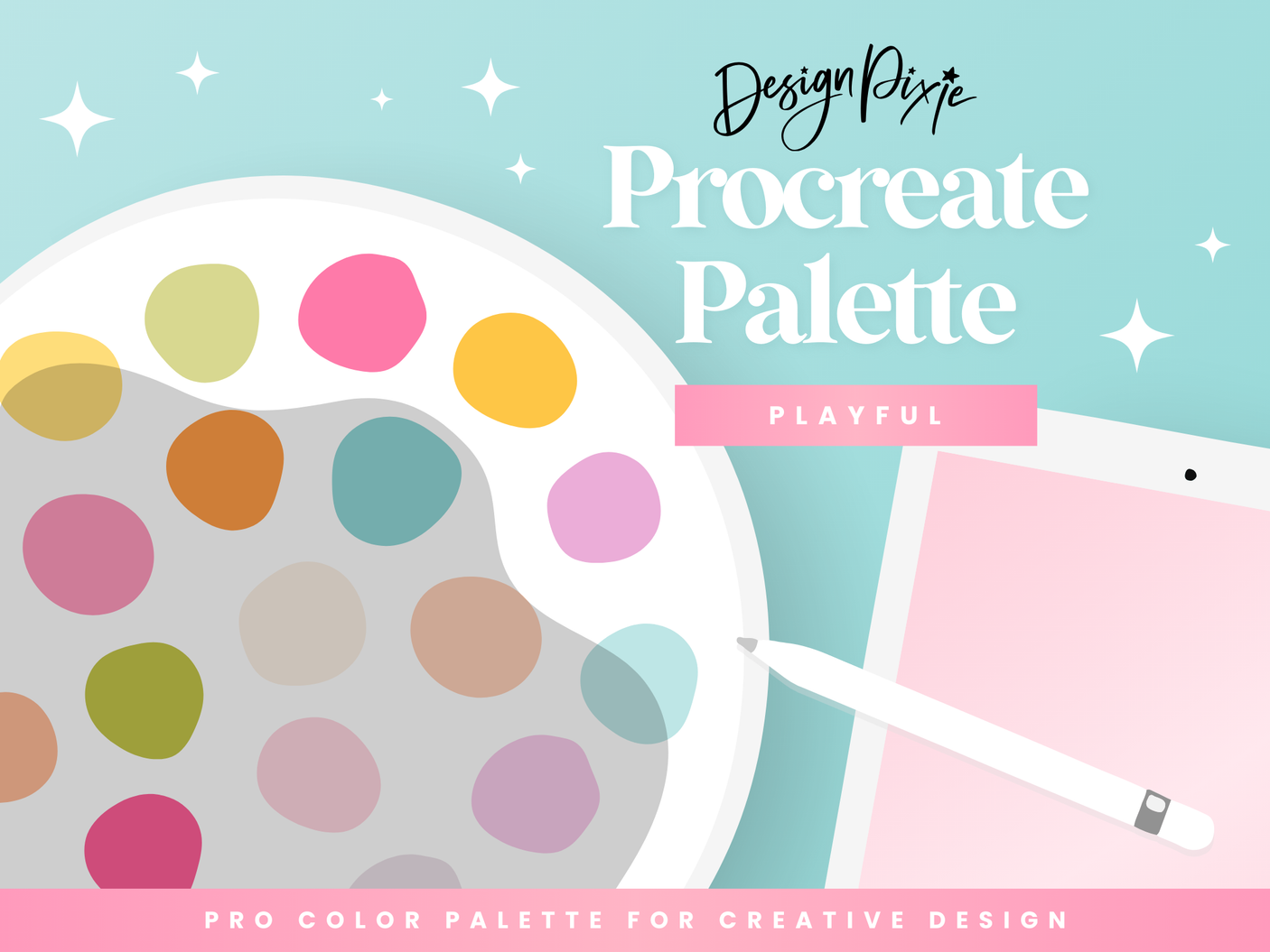 Procreate Color Palette - Playful - Design Pixie