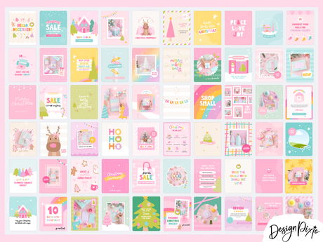 Playful Christmas Instagram Bundle