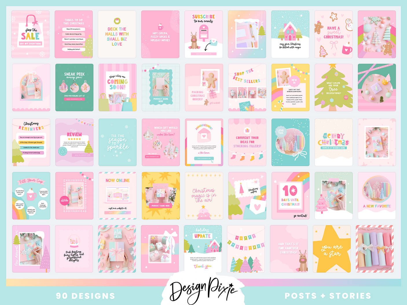 Playful Christmas Instagram Bundle