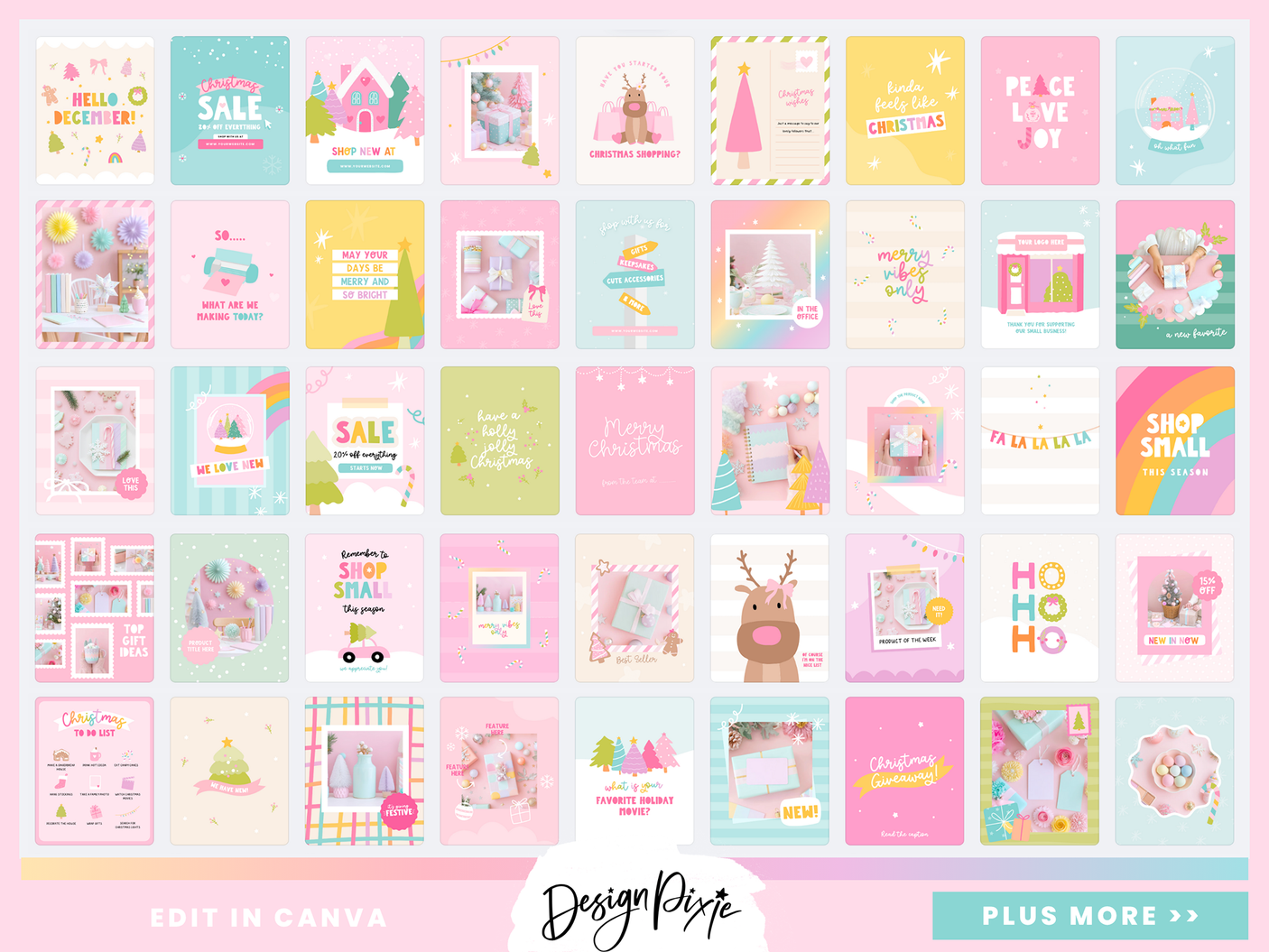 Playful Christmas Instagram Bundle
