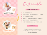 Playful Instagram Post Templates V2 - Design Pixie