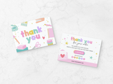 Craft Thank You Card Template