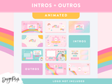 Rainbow Youtube Branding Kit