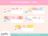 Rainbow Youtube Branding Kit
