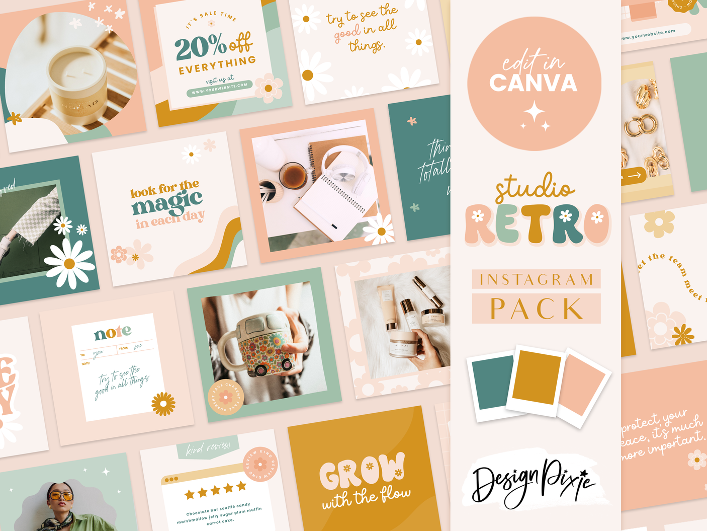 Studio Retro Instagram Post Templates