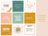 Studio Retro Instagram Post Templates - Design Pixie