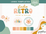 Retro Logo Design Template - Design Pixie