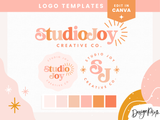 Studio Joy Logo Template - Design Pixie