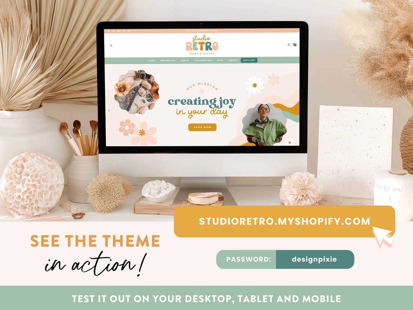 Studio Retro Shopify Theme