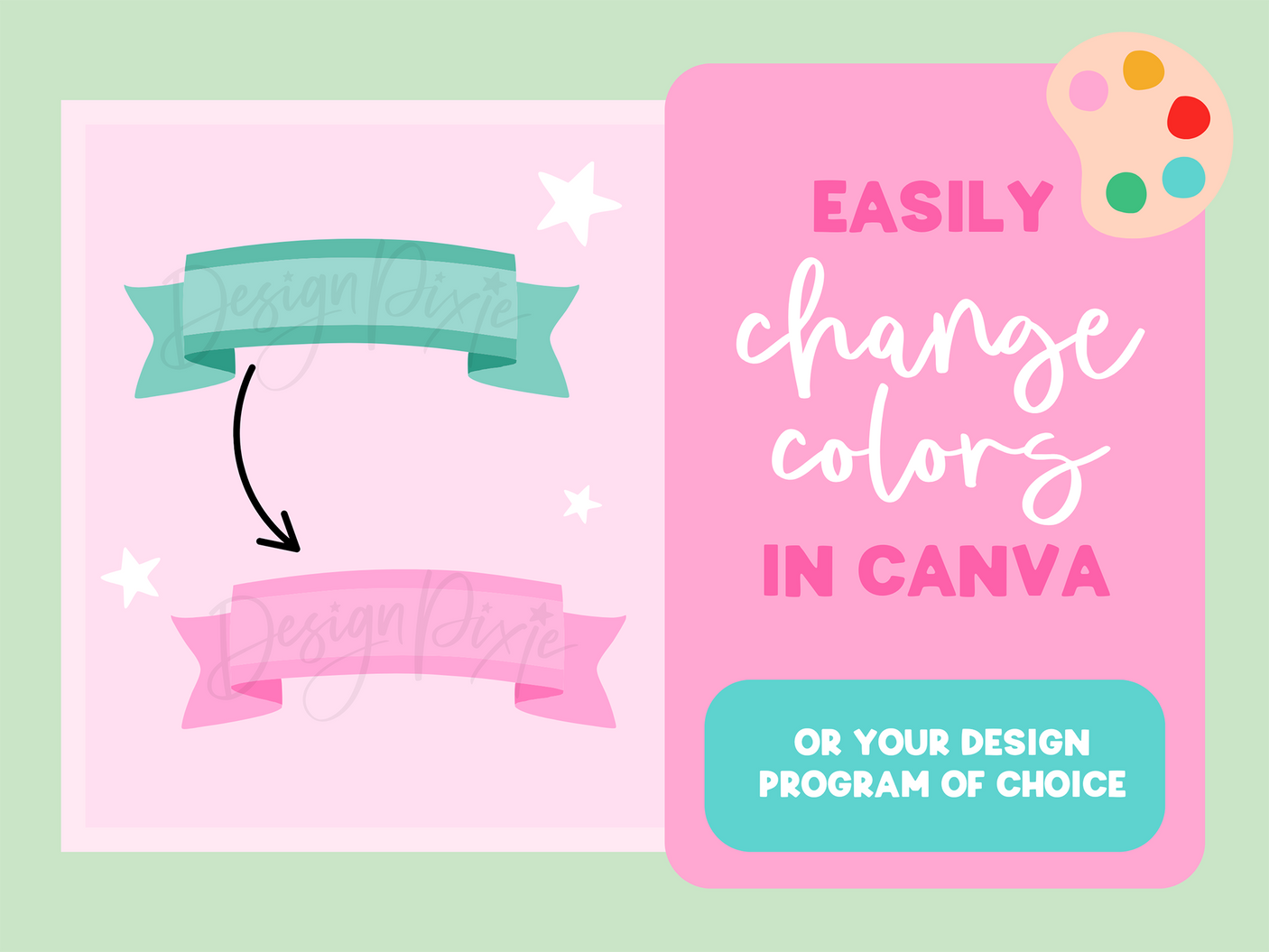 Festive Banners SVG Clipart
