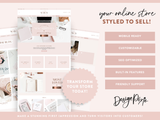 Rose Gold Pink Shopify Theme