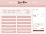 Rose Gold Pink Shopify Theme