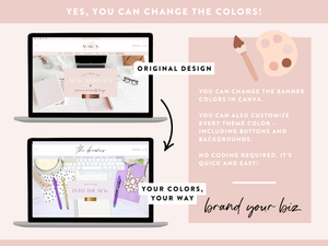 Rose Gold Pink Shopify Theme