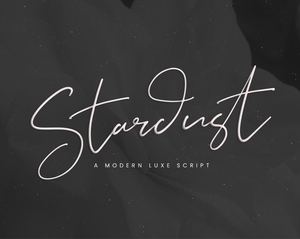 Stardust Font - Design Pixie