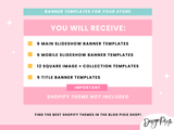 Playful Shopify Banner Templates - Design Pixie