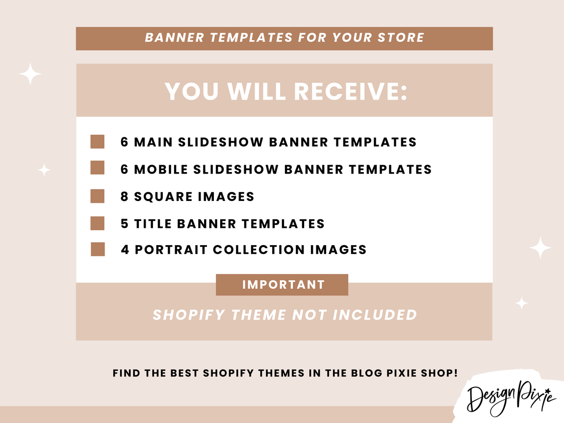 Shopify Banner Templates – Design Pixie