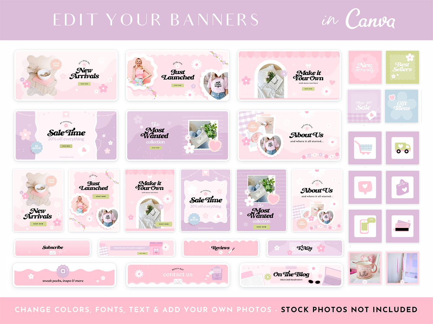 Kindness Era Shopify Banner Templates - Design Pixie