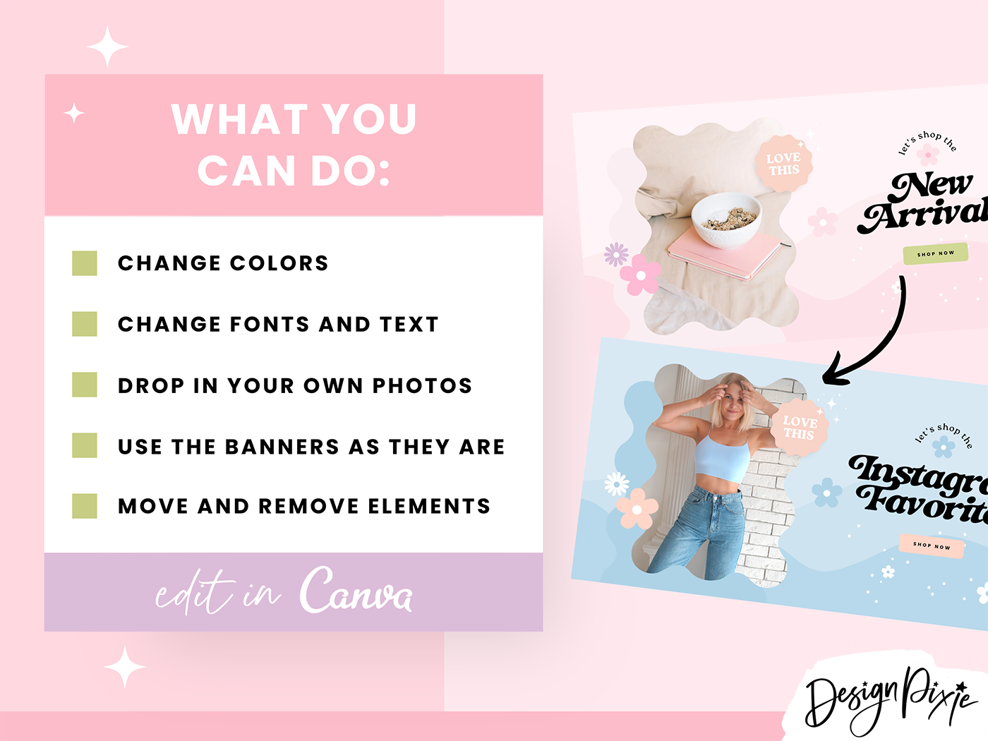 Kindness Era Shopify Banner Templates - Design Pixie