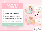 Magical Wishes Shopify Banner Templates - Design Pixie