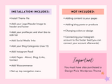 Wordpress Theme Installation