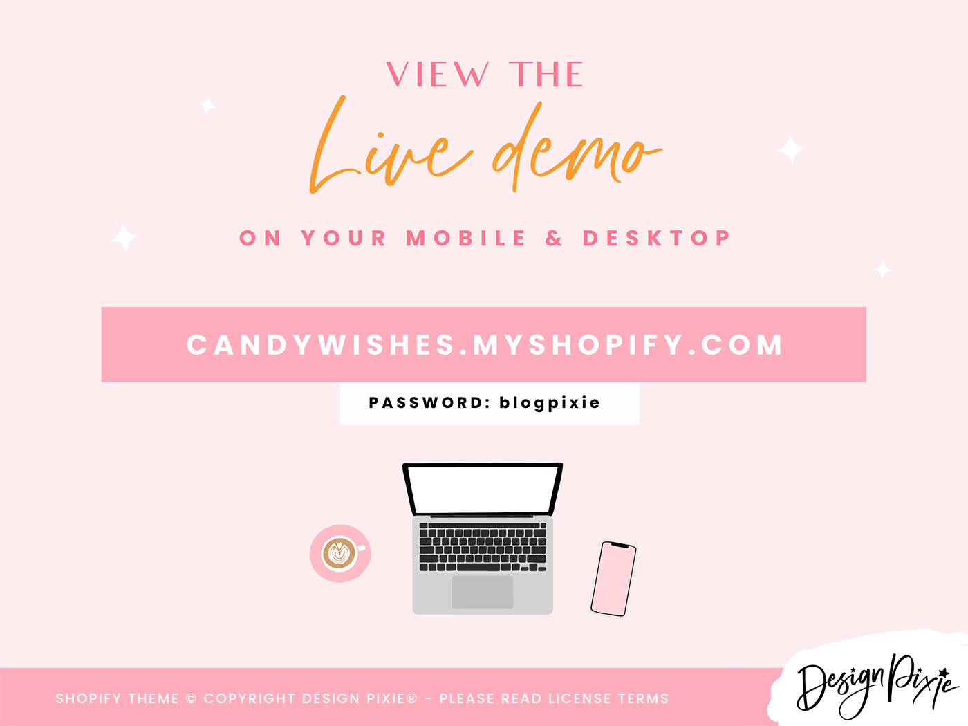 Candy Wishes Shopify Theme - Design Pixie