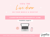 Candy Wishes Shopify Theme - Design Pixie