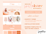 Boho Soul Sister Shopify Theme - Design Pixie