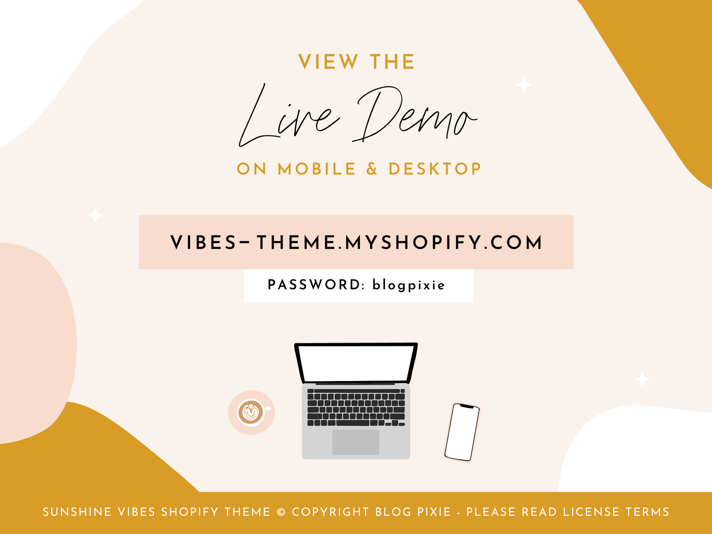 Sunshine Vibes Shopify Theme - Design Pixie