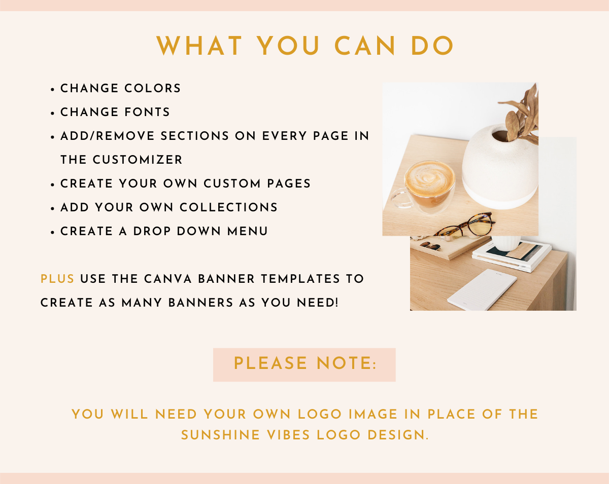 Sunshine Vibes Shopify Theme - Design Pixie