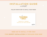 Sunshine Vibes Shopify Theme - Design Pixie