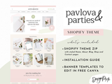 Pavlova And Parties Shopify Theme - Design Pixie