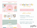 Creative DIY Shopify Theme - Design Pixie